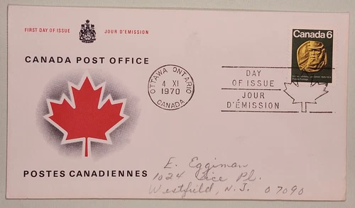 Sir Donald Alexander Smith 6c Canada First Day Cover FDC #531