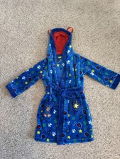 Boys Size 4/5 Paw Patrol Belted Robe/ Hooded