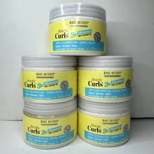 5 Pk Marc Anthony Strictly Curls 3x Moisture 100% Extra Virgin Coconut Oil 10oz