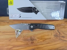 SOG Terminus XR LTE Cryo Folding Knife Carbon Fiber Scales Axis Lock