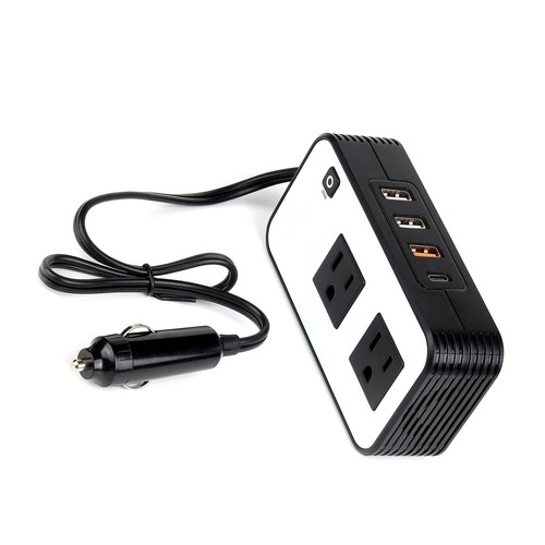 New 200W Car Power Inverter for 12V Car with Multiple Charging Ports Available - Picture 5 of 13