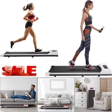 2-in-1 Electric Treadmil Machine with Multi-Function LCD Display Good Device👍️