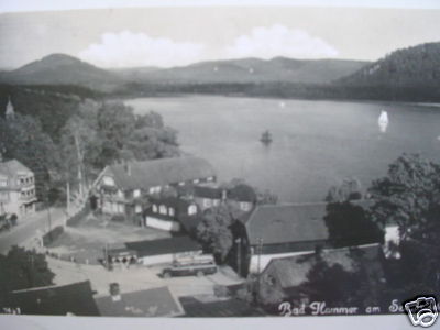 4702 AK Bad Hammer Am See Sudeten Böhmen Aerial View 1937