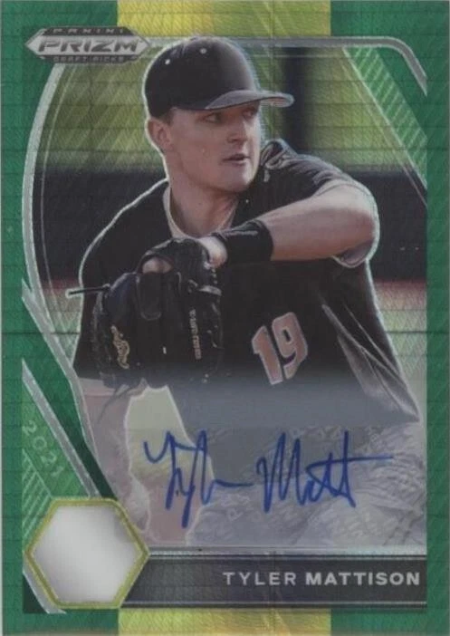 Green & Yellow Hyper Prizm Autographs