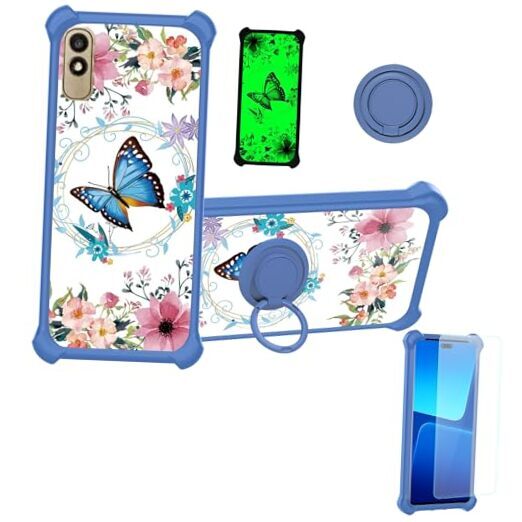 jioeuinly Case Compatible with Blu C5l Max 2024 Phone Case Cover [with