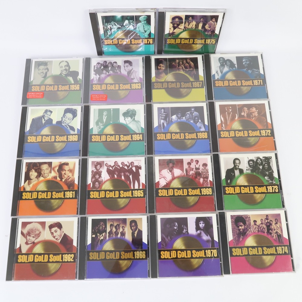 Ultimate Solid Gold Soul CD Set: 21 Discs (1956-1976) by Time-Life Music