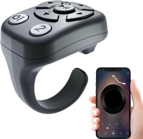 Fingertip Wireless Bluetooth Remote Control, Scroll Remote Control Page Turner - Afbeelding 13 van 19