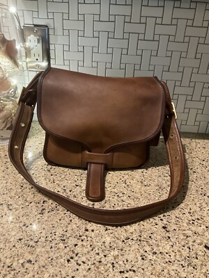 Coach Courier Vintage Bonnie Cashin Bag Glovetanned Leather 8920