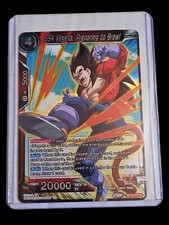 Dawn Of The Z Legends SS4 Vegeta Preparing To Brawl Red Foil BT18-017 C