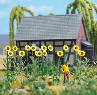 Busch 1261 Riesen-Sonnenblumen, H0