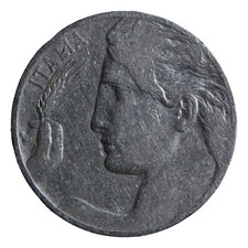 20 centesimi 1909 Libertà librata - Vittorio Emanuele III - Regno d'Italia - qBB