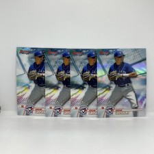 4 - 2018 Bowmans Best JORDAN GROSHANS Top Prospect 1 Refractor 3 Base BLUE JAYS