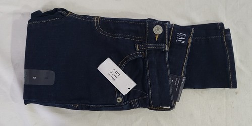 Brand New Gap Brand Stretch Skinny Dark Denim Blue Jeans Kids Size 5 Pants - Picture 6 of 6