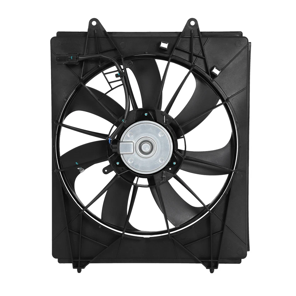 Ventilador condensador radiador aire acondicionado 2 piezas para Honda Odyssey SE 2011-2016 izquierda+derecha Foto 4 de 4