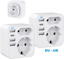 UK Reiseadapter England Deutschland Stecker Typ G Stromadapter für Irland Dubai