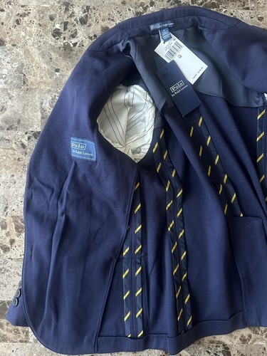 $195 New POLO RALPH LAUREN Japan Occasion Navy Jacket 12 Boys - Picture 17 of 21