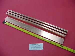 5 Pieces 1/8 x 1 C110 Copper BAR 14 Long Solid Flat Mill Bus Bar Stock H02 5 Pieces 1/8 x 1 C110 Copper BAR 14 Long Solid Flat Mill Bus Bar Stock H02