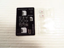 Universal Sim Card Adapter w/ 2 Vodafone Sim Card (Unknown Regine)