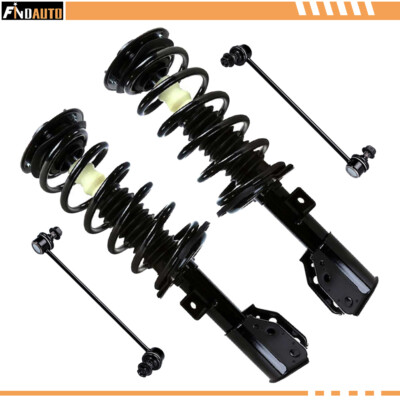Front Complete Struts + Sway Bar Links Fits Chevy Equinox GMC Terrain 2010-2016