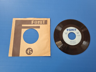 DOMENICO MODUGNO 7'' PIOVE 45 RPM 1959 VINYL ITALY FONIT SP 30492 NM/NM