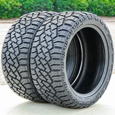 2 Tires Arisun Aresta R/T ZG07 LT 33X12.50R18 Load E 10 Ply RT Rugged Terrain