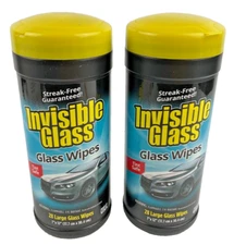 Stoner 90164 Invisible Glass Glass Cleaner Wipes 28 Wipes Streak Free! 2 pack