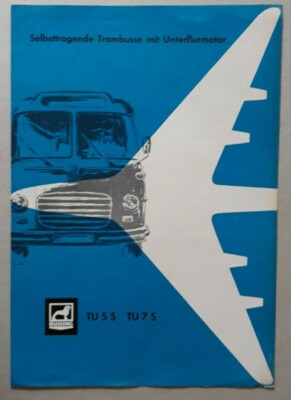 Bussing Coach Brochure 1957 - TU 5S  TU 7S