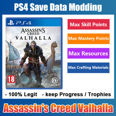 Assassin S Creed Valhalla Ps4 Save Data Modding Service 100 Safe All Max Ebay Assassin S Creed Valhalla Ps4 Save Data Modding Service 100 Safe All Max Ebay