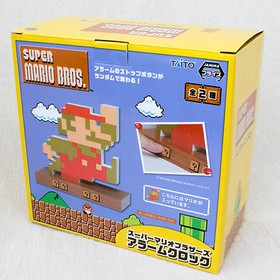 Super Mario Bros. Figure Alarm Clock Mario Ver. JAPAN GAME Nintendo Famicom NES