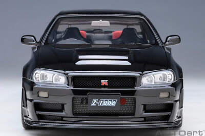 AUTOart 1/18 NISSAN SKYLINE NISMO R34 GT-R Z-tune Black Pearl