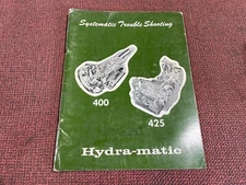 Turbo Hydramatic 375 400 475 425 Transmission Shop Manual GTO Impala Chevelle