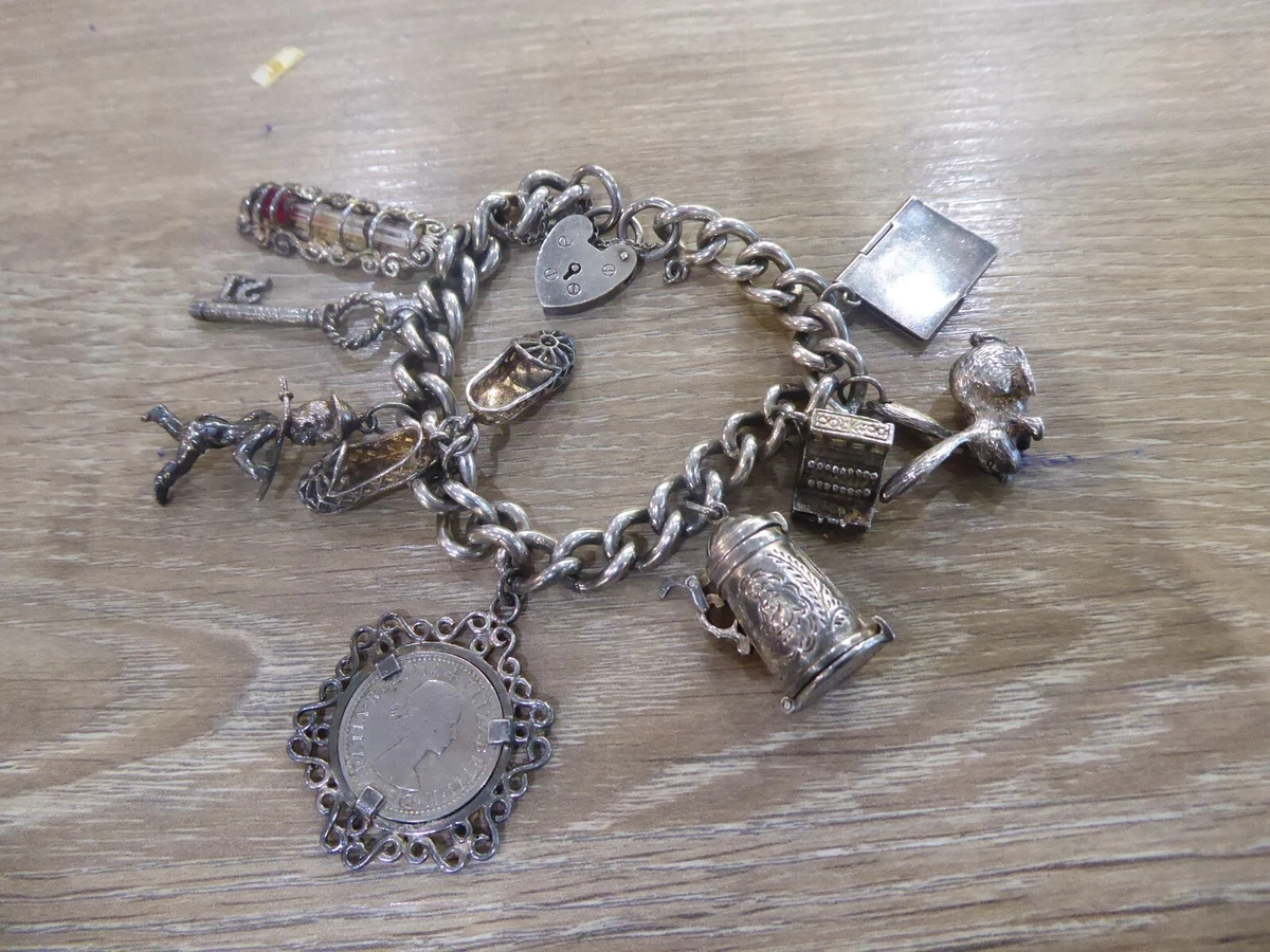 Silver charms shop ebay