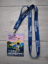 Addréditation tour de cou Tour des Alpes Maritimes-var 2024 cycling cyclisme