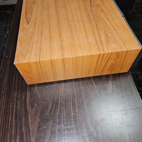 Storage Case 42 Cassette Tape Vintage Holder Real Wood 3 Drawer Cabinet 15x11" - Picture 8 of 9