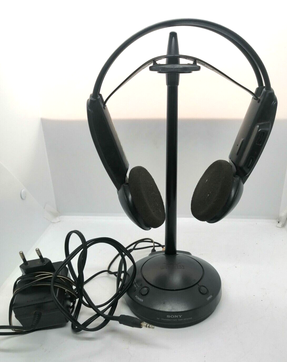 VTG Sony Headphones MDR-RF430 RF Transmitter base TMR-RF450R