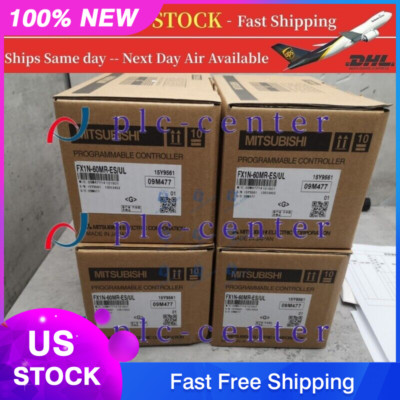 1pc MITSUBISHI FX1N-60MR-ES/UL PLC Programmable Logic Controller FX1N-60MR-ES-UL