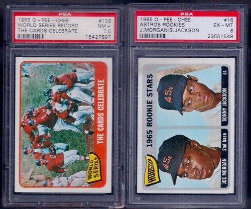 PSA 8 1965 OPC O-pee-chee by Topps #145 Luis Tiant Canadian ROOKIE POP 8 READ! - Picture 5 of 6