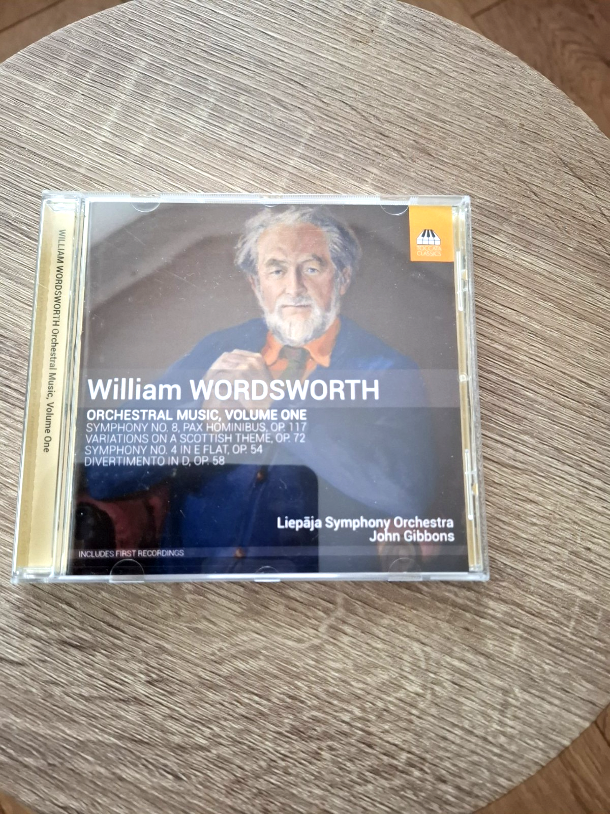 William Wordsworth: Orchestral Music Volume 1 - John Gibbons CD
