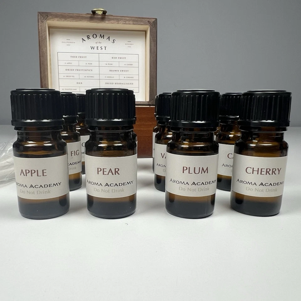 Kit California BRANDY Aromas Of The West de Aroma Academy Foto 3 de 4