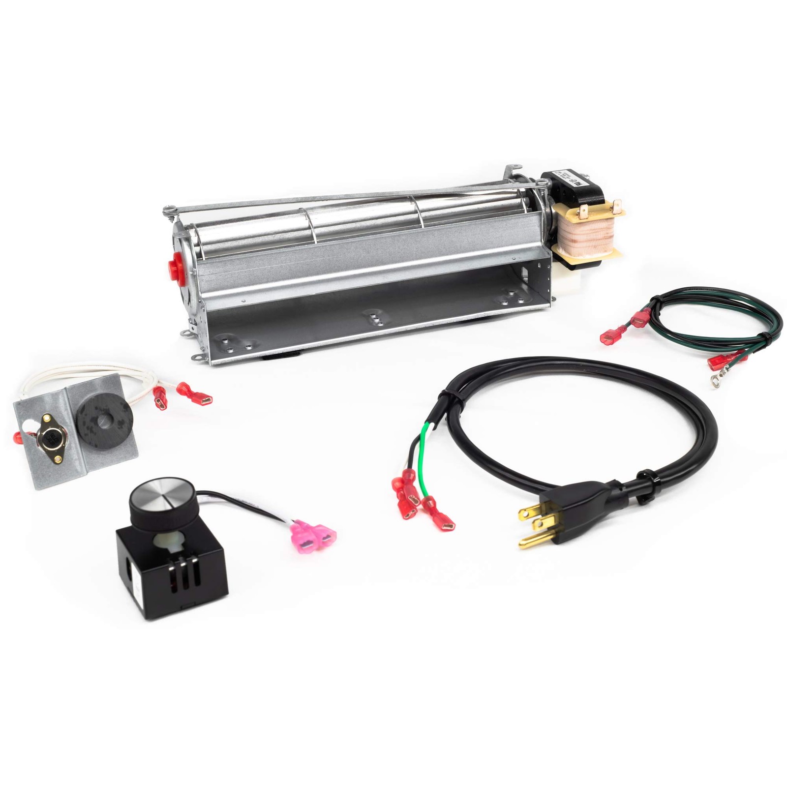 FireplaceBlowersOnline GFK4A Fireplace Blower Kit 130 CFM Ball Bearing Motor 7590₽