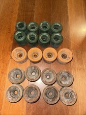 Vintage Roller Skate Wheels Lot