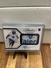 2024 Flawless Collegiate Bralen Trice Patch On Card Auto 15/15 Rookie. rookie card picture