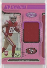 2022 Certified New Generation Jerseys Mirror Pink /299 Danny Gray #NGJ-DG 0u72
