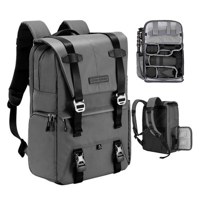Kamerarucksack 20L, Große Camera Backpack 15,6 Zoll Laptopfach, Spritzwasserg...