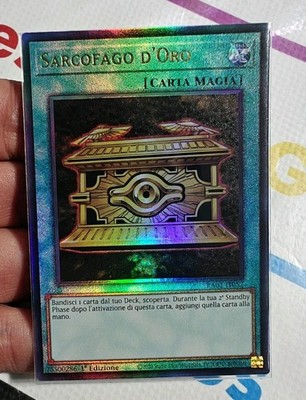GOLDEN SARCOPHAGUS   (Gold Sarcophagus)   Ultimate Prismatica RA02 IT052   1Ed