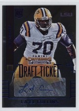 2015 Contenders Draft Picks College Ticket Blue Foil La'el Collins #211 Auto c6h