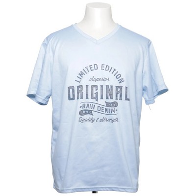 Serious Fresh, T-shirt, Größe: XL, Blau, Elasthan/Polyester, Print, Herren #Xj3