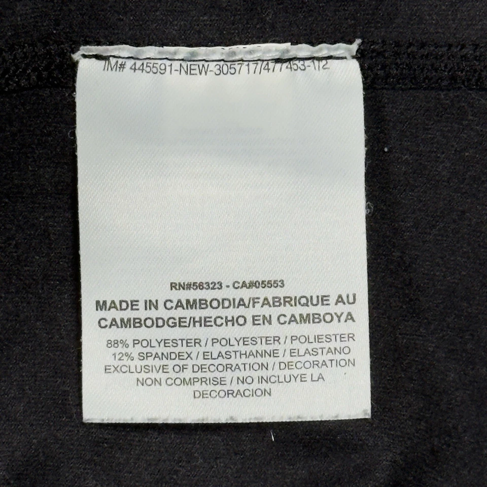 Nike Pro Combat Shirt Men's XXL Gray Hyperwarm Thermal Mock Neck Base Layer - Image 4 of 4