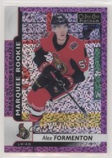 2017 O-Pee-Chee Platinum Marquee Rookies Violet Pixels Alex Formenton #193 01ks