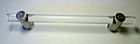 Schaub Lumiere # 1 Pull Handle Collection ~ 406-15 ~ Clear Handle ~ 8"x1.5"